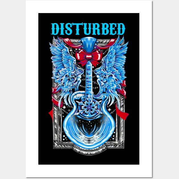 DISTURBED BAND Wall Art by batubara.studio